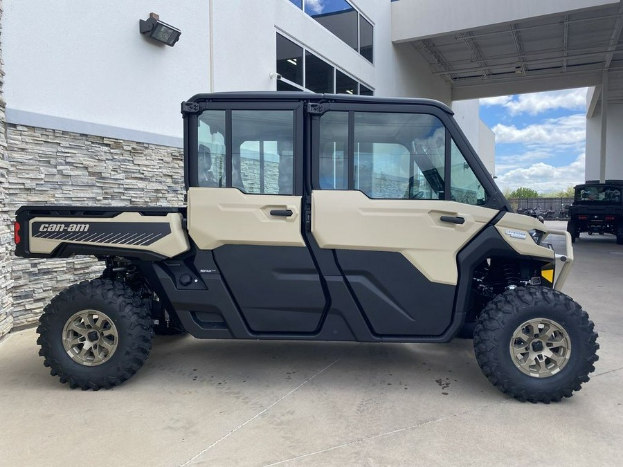 2024 Can-Am® Defender MAX Limited HD10 Desert Tan & Timeless Black