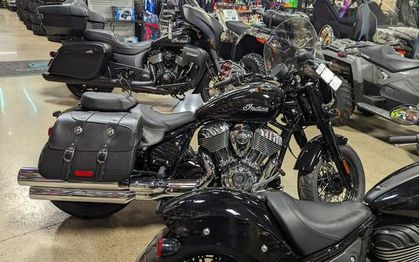 New 2024 INDIAN MOTORCYCLE SUPER CHIEF LIMITED BLACK METALLIC 49ST Limited ABS