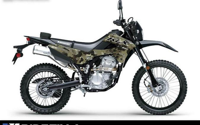 2026 Kawasaki KLX®300 Cypher Camo Beige