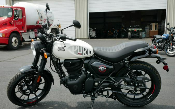 2023 Royal Enfield Hunter 350 Dapper White 350