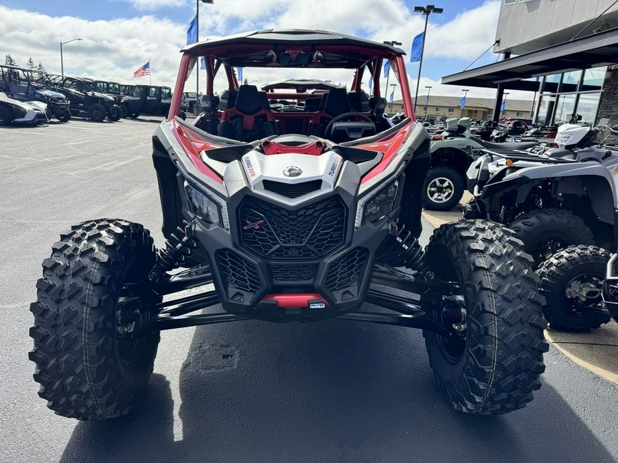 2025 Can-Am® Maverick X3 Max X RS Turbo RR With Smart-Shox Fiery Red & Hyper Silver