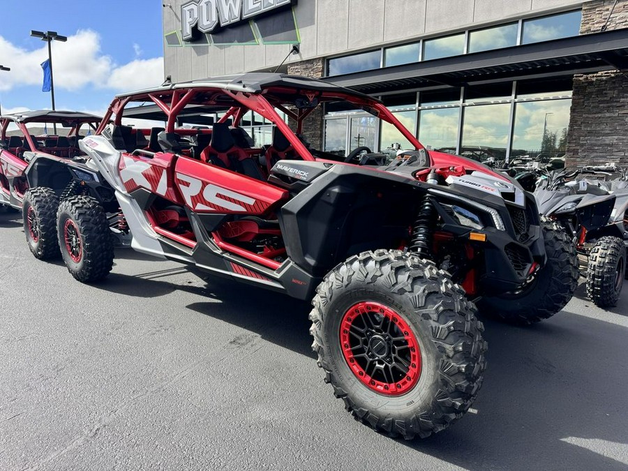 2025 Can-Am® Maverick X3 Max X RS Turbo RR With Smart-Shox Fiery Red & Hyper Silver