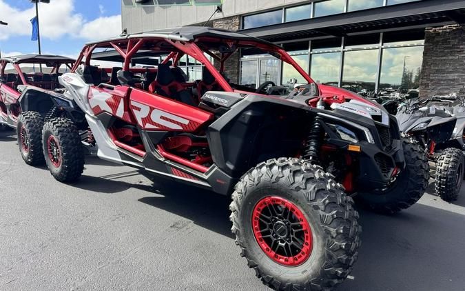 2025 Can-Am® Maverick X3 Max X RS Turbo RR With Smart-Shox Fiery Red & Hyper Silver