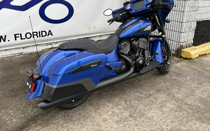 2026 Indian Chieftain Dark Horse W/Powerband Audio Deep Blue