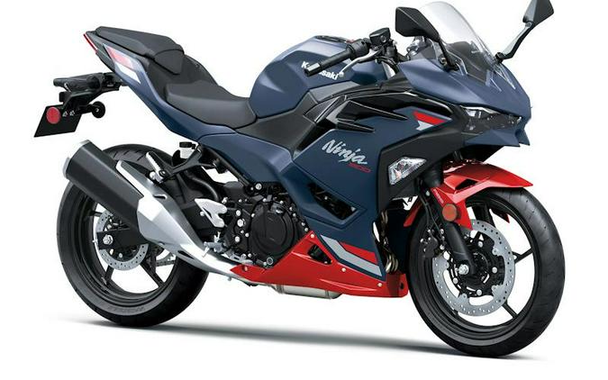 2026 Kawasaki Ninja® 500 ABS Metallic Matte Twilight Blue