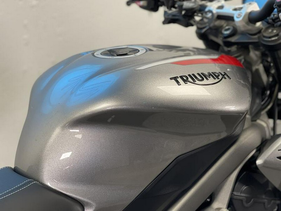 2020 Triumph Street Triple RS Silver Ice