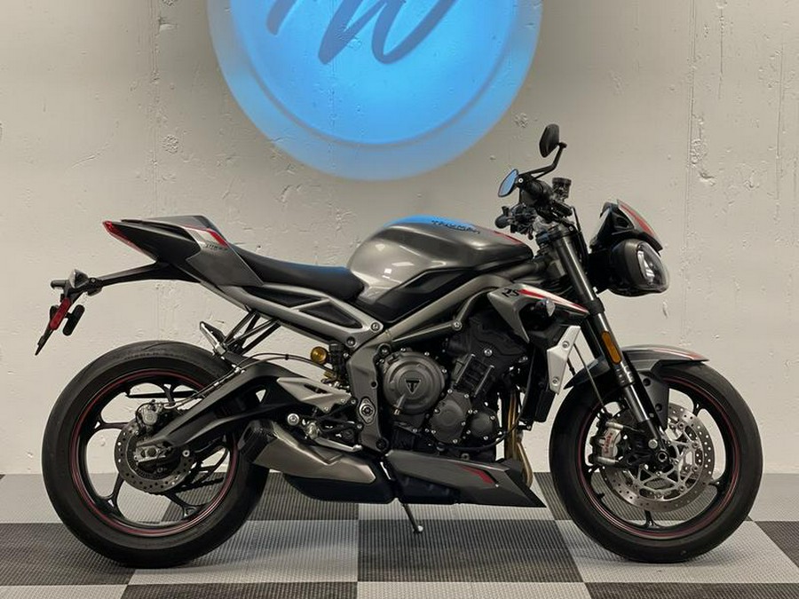 2020 Triumph Street Triple RS Silver Ice