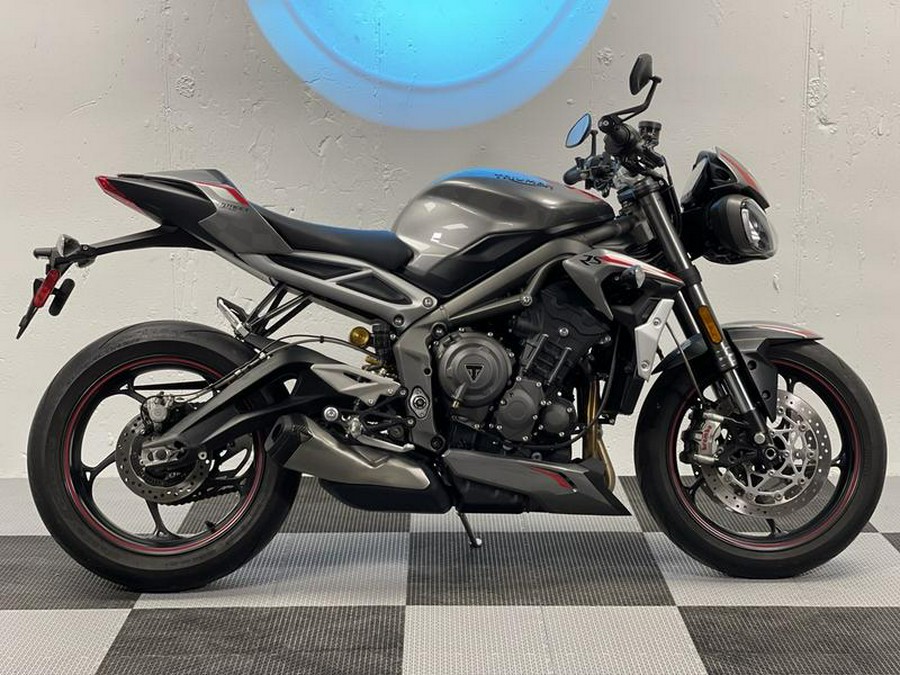 2020 Triumph Street Triple RS Silver Ice