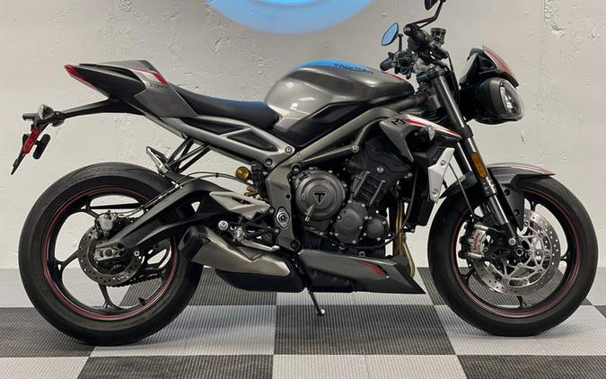 2020 Triumph Street Triple RS Silver Ice