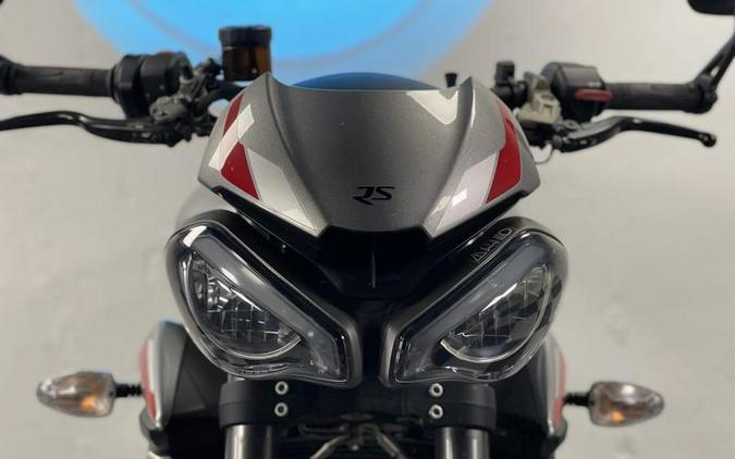 2020 Triumph Street Triple RS Silver Ice