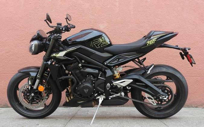 2026 Triumph Street Triple 765 RS Phantom Black