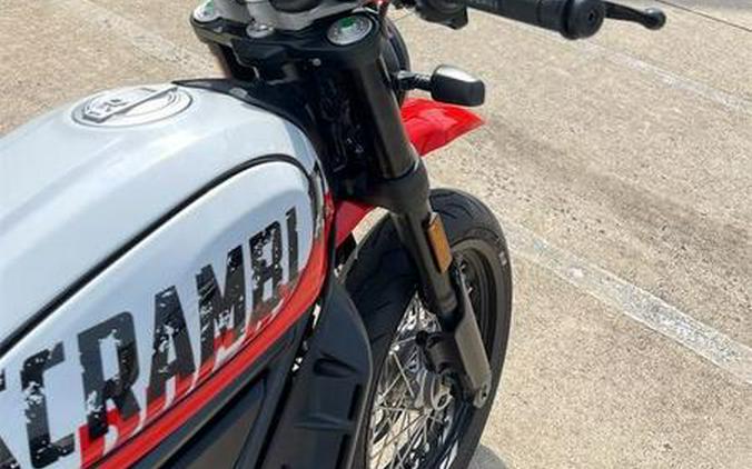 2023 Ducati Scrambler Urban Motard Star White Silk and Ducati GP ’19 Red