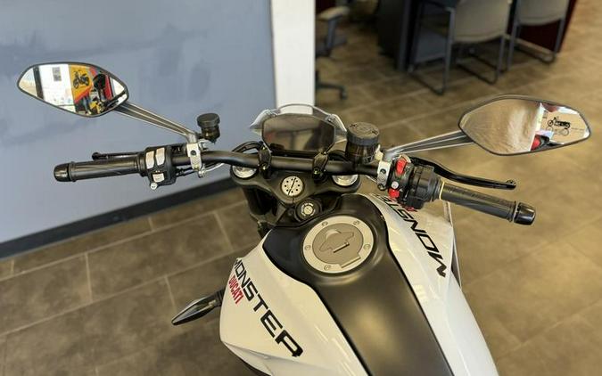 2023 Ducati Monster+ Iceberg White