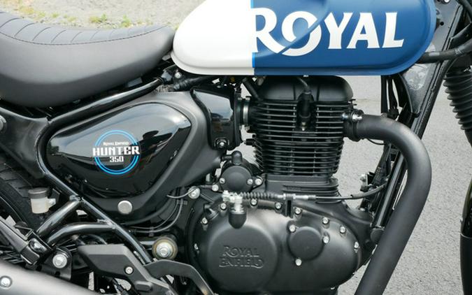 2023 Royal Enfield Hunter 350 Rebel Blue 350