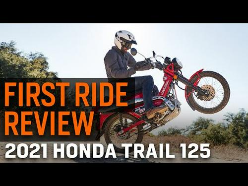 2021 Honda Trail 125 First Ride Review