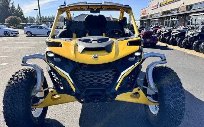 2024 Can-Am® Maverick R X RS with Smart-Shox Carbon Black & Neo Yellow