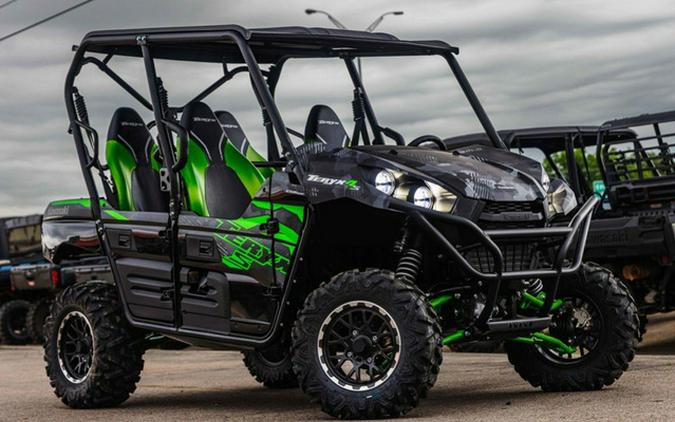 2025 Kawasaki Teryx4 S LE Cypher Camo Gray