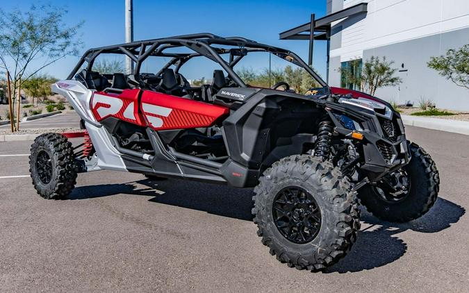 2024 Can-Am® Maverick X3 MAX RS Turbo Fiery Red & Hyper Silver