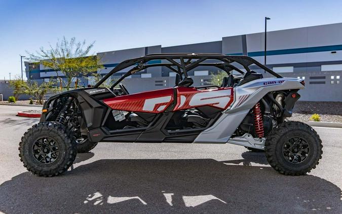 2024 Can-Am® Maverick X3 MAX RS Turbo Fiery Red & Hyper Silver