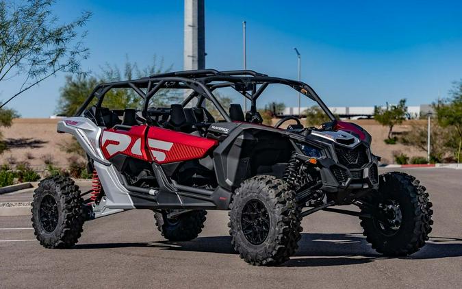 2024 Can-Am® Maverick X3 MAX RS Turbo Fiery Red & Hyper Silver