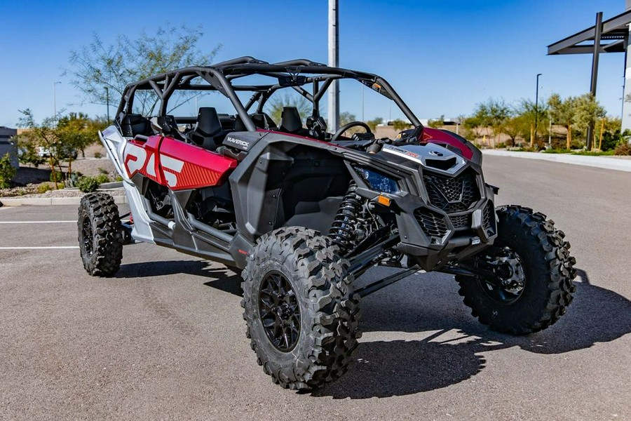 2024 Can-Am® Maverick X3 MAX RS Turbo Fiery Red & Hyper Silver