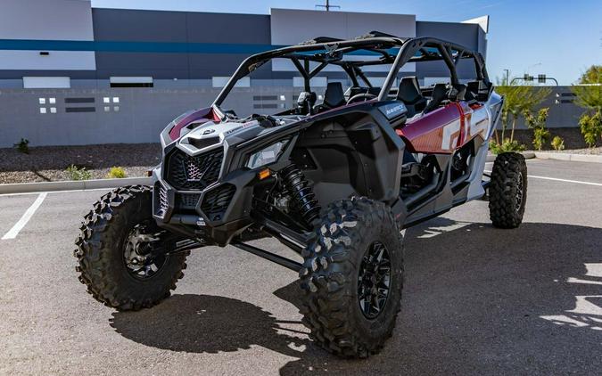 2024 Can-Am® Maverick X3 MAX RS Turbo Fiery Red & Hyper Silver