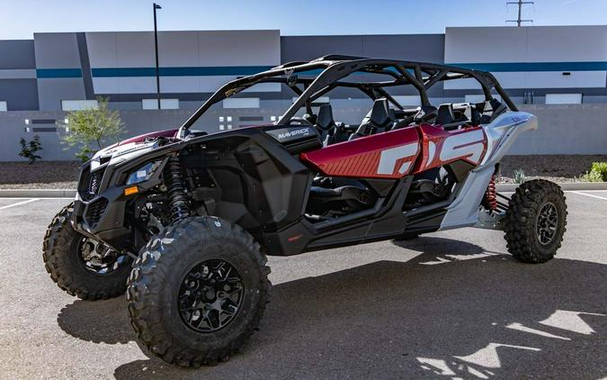 2024 Can-Am® Maverick X3 MAX RS Turbo Fiery Red & Hyper Silver