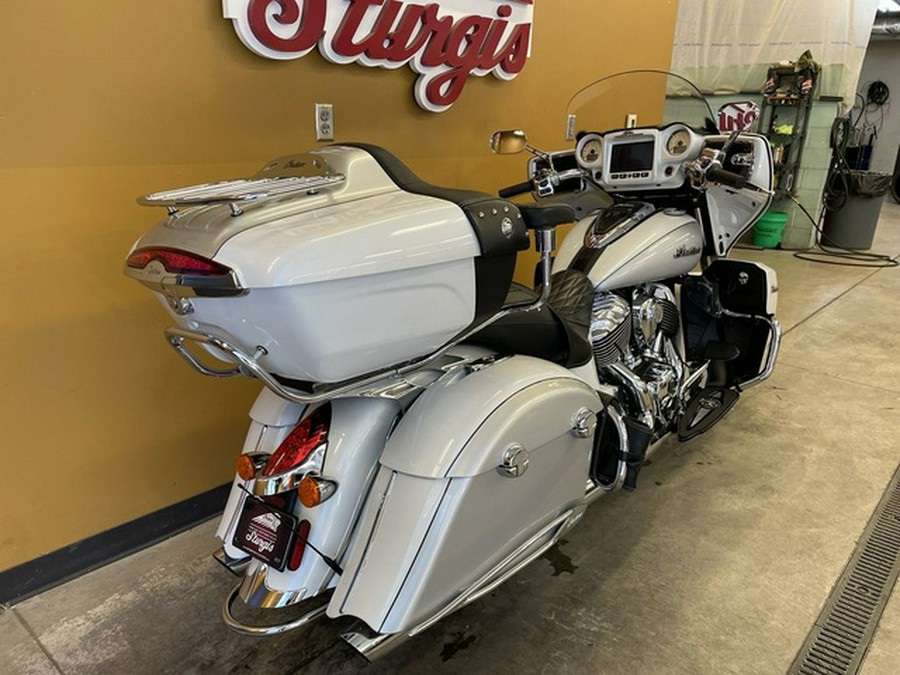 2018 Indian Roadmaster ABS Pearl White Over Star Silver
