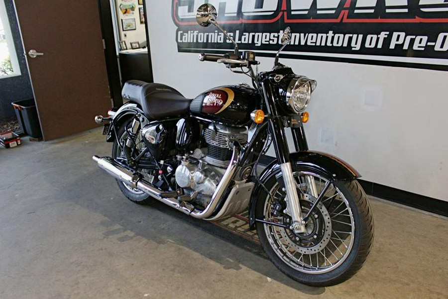 2023 Royal Enfield Classic 350 Halcyon Black