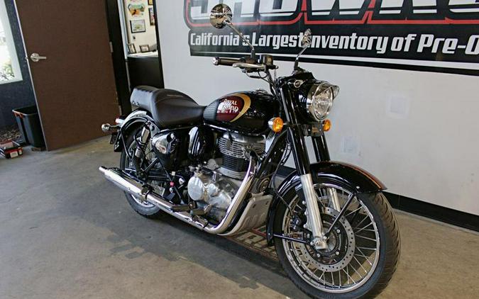 2023 Royal Enfield Classic 350 Halcyon Black