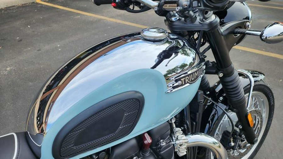 2023 Triumph Bonneville T120 Chrome Edition Meriden Blue