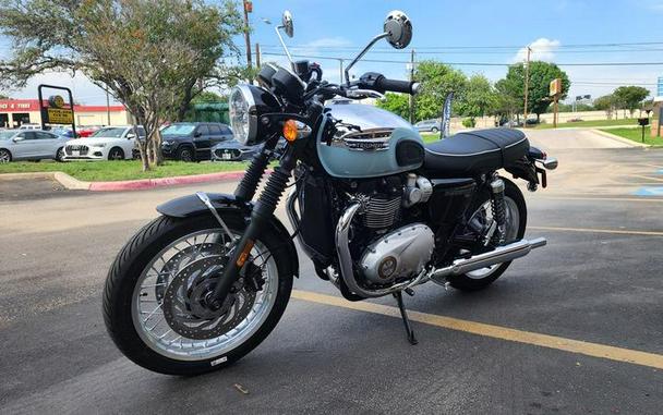 2023 Triumph Bonneville T120 Chrome Edition Meriden Blue