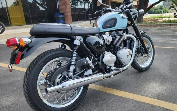 2023 Triumph Bonneville T120 Chrome Edition Meriden Blue