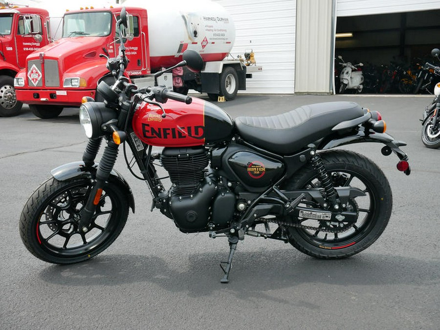 2023 Royal Enfield Hunter 350 Rebel Red