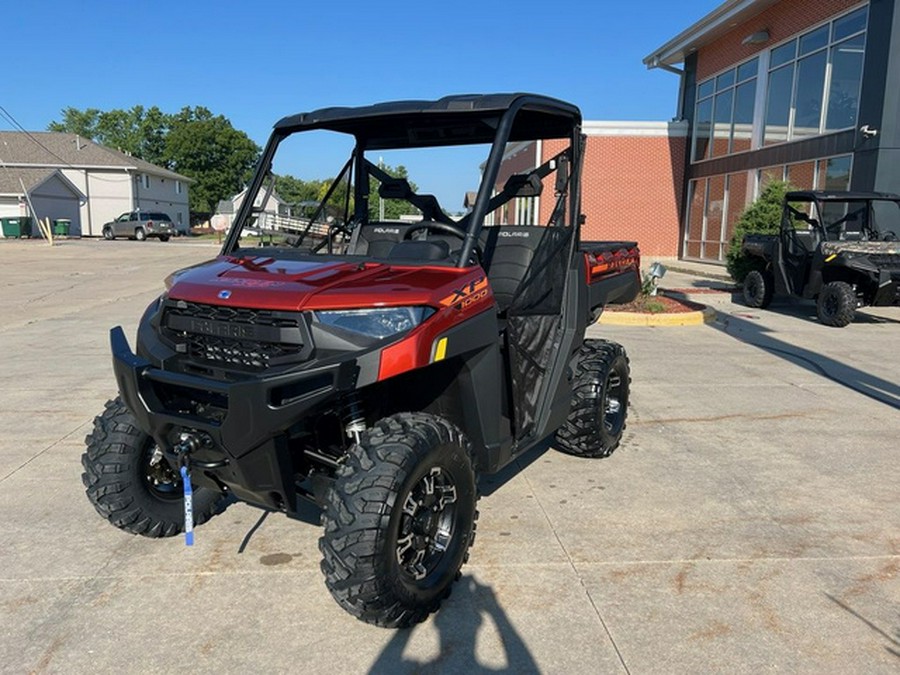 2025 Polaris Ranger XP 1000 Premium Orange Rust