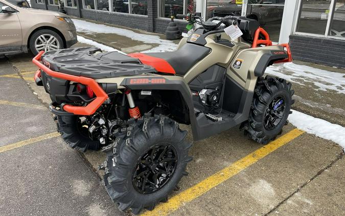 2023 Can-Am® Outlander X mr 1000R Liquid Titanium & Can-Am Red