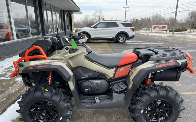 2023 Can-Am® Outlander X mr 1000R Liquid Titanium & Can-Am Red