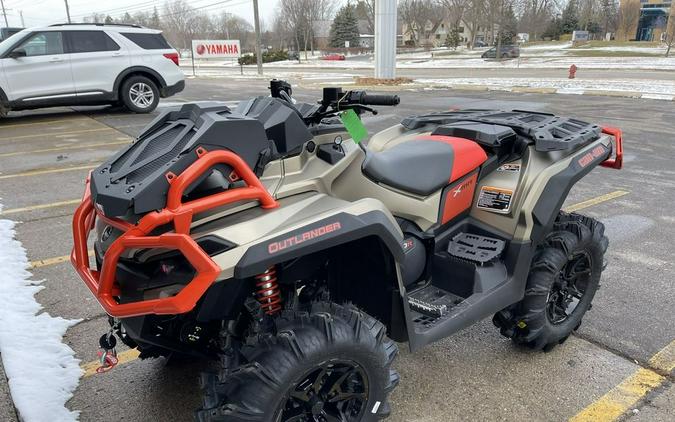 2023 Can-Am® Outlander X mr 1000R Liquid Titanium & Can-Am Red