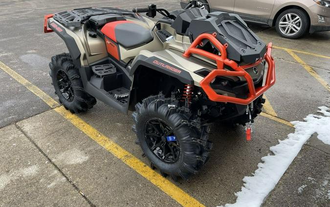 2023 Can-Am® Outlander X mr 1000R Liquid Titanium & Can-Am Red