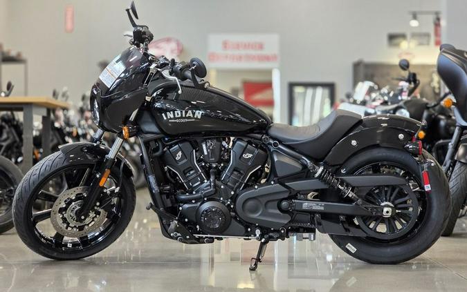 2025 Indian Motorcycle® Sport Scout® Black Metallic