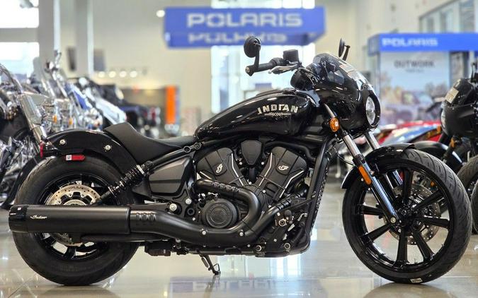 2025 Indian Motorcycle® Sport Scout® Black Metallic