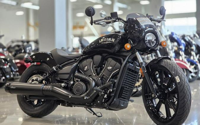 2025 Indian Motorcycle® Sport Scout® Black Metallic