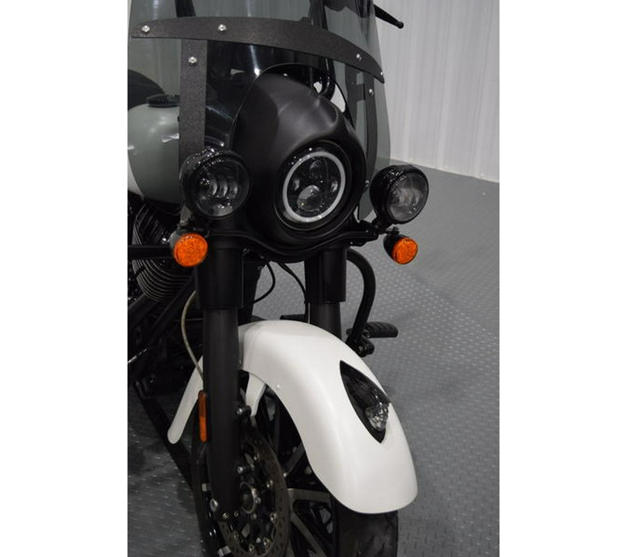 2019 Indian Motorcycle® Springfield® Dark Horse® White Smoke