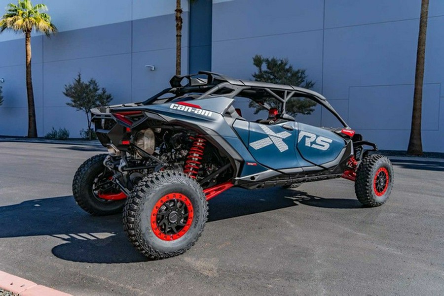 2025 Can-Am Maverick R Max X RS Dusty Navy & Legion Red