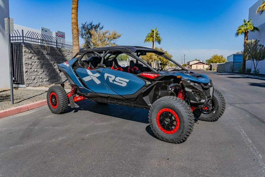 2025 Can-Am Maverick R Max X RS Dusty Navy & Legion Red