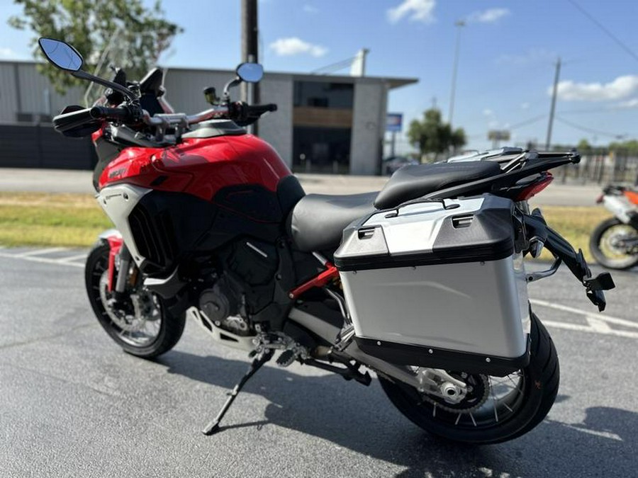 2024 Ducati Multistrada V4 Rally Travel Adventure Red