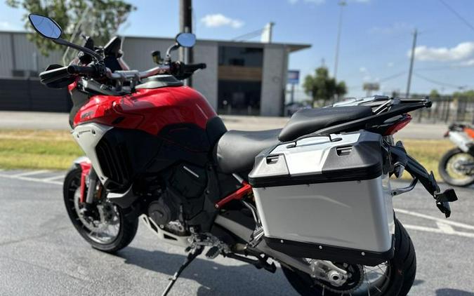 2024 Ducati Multistrada V4 Rally Travel Adventure Red