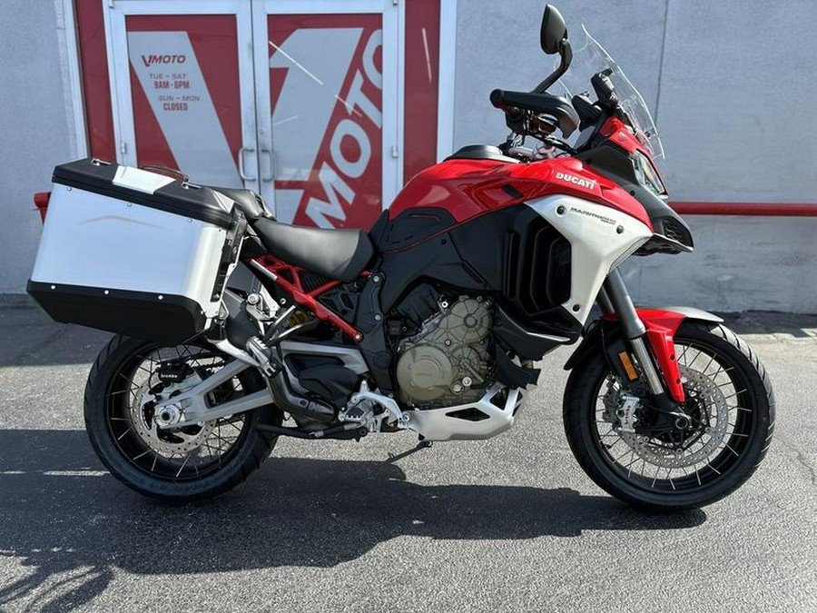 2024 Ducati Multistrada V4 Rally Travel Adventure Red