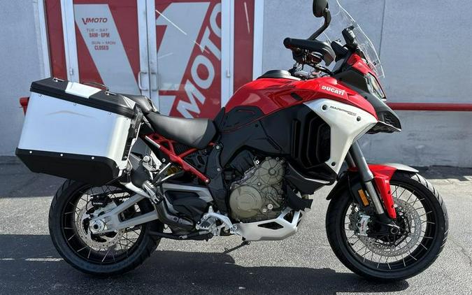 2024 Ducati Multistrada V4 Rally Travel Adventure Red