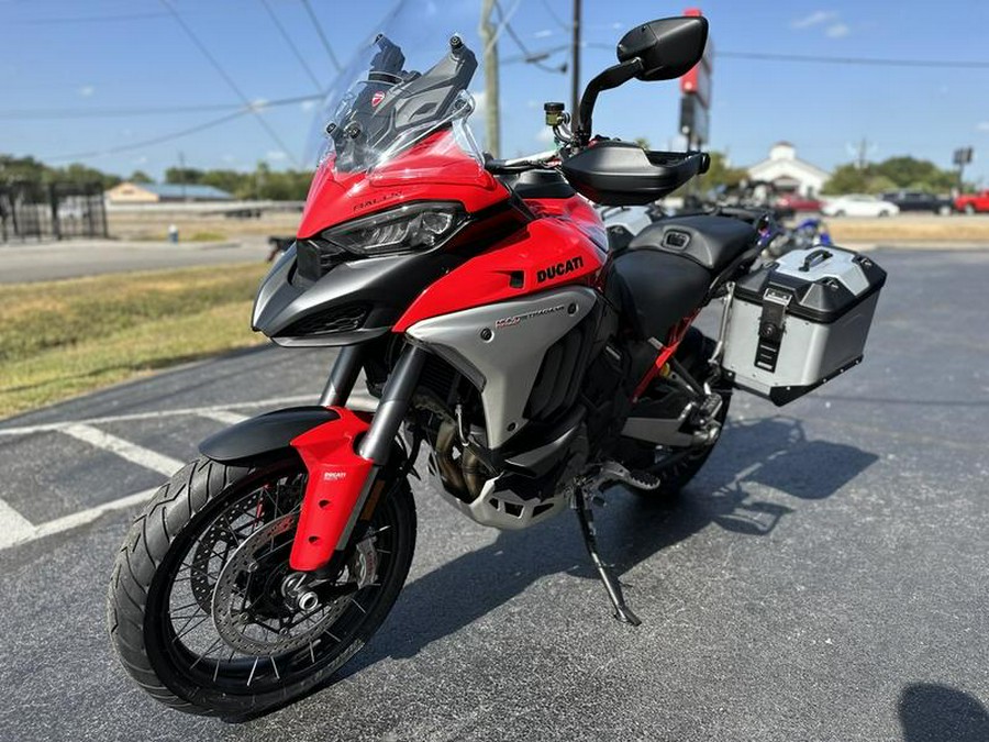 2024 Ducati Multistrada V4 Rally Travel Adventure Red